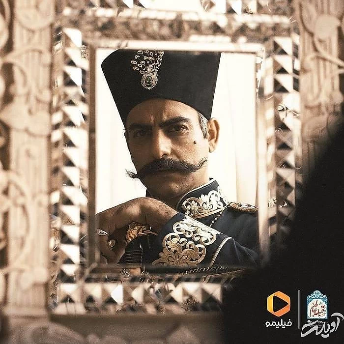 حامد کمیلی در نقش ناصرالدین شاه سریال قبله عالم حامد کمیلی